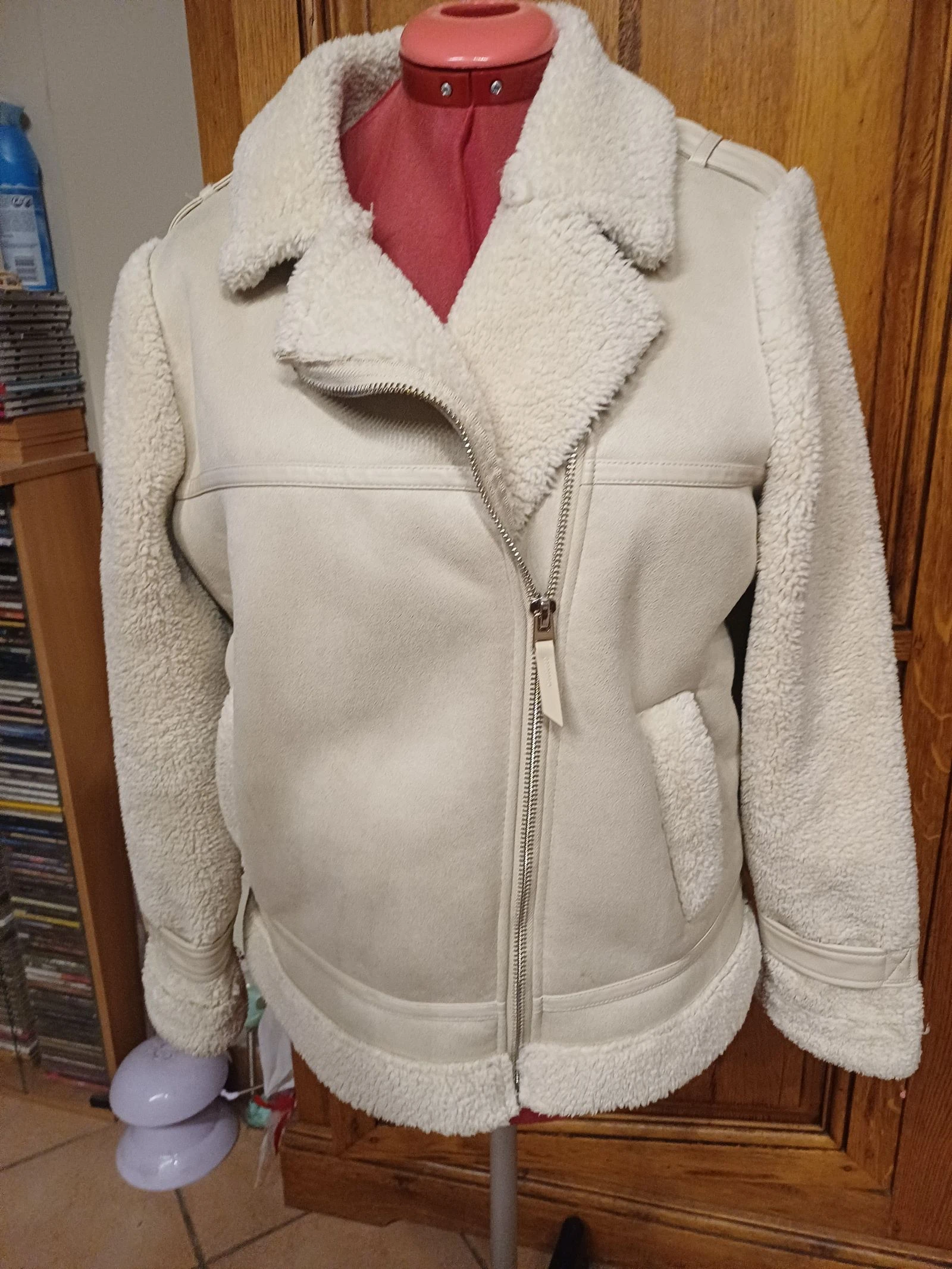 Crèmekleurige blouse maat 38 of M merk Pimkie – photo 6